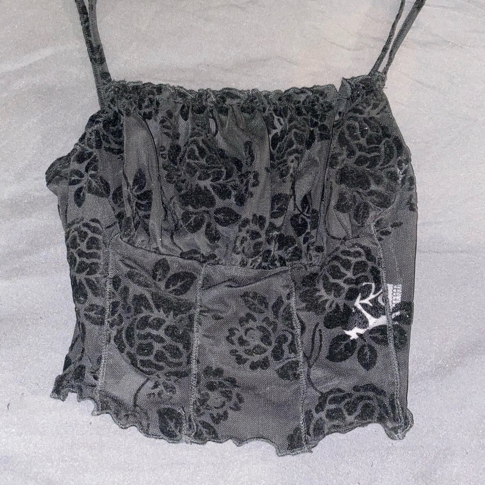 BLACK ROSE TANK - Picture 2 of 4